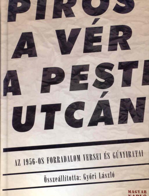Piros a vér a pesti utcán